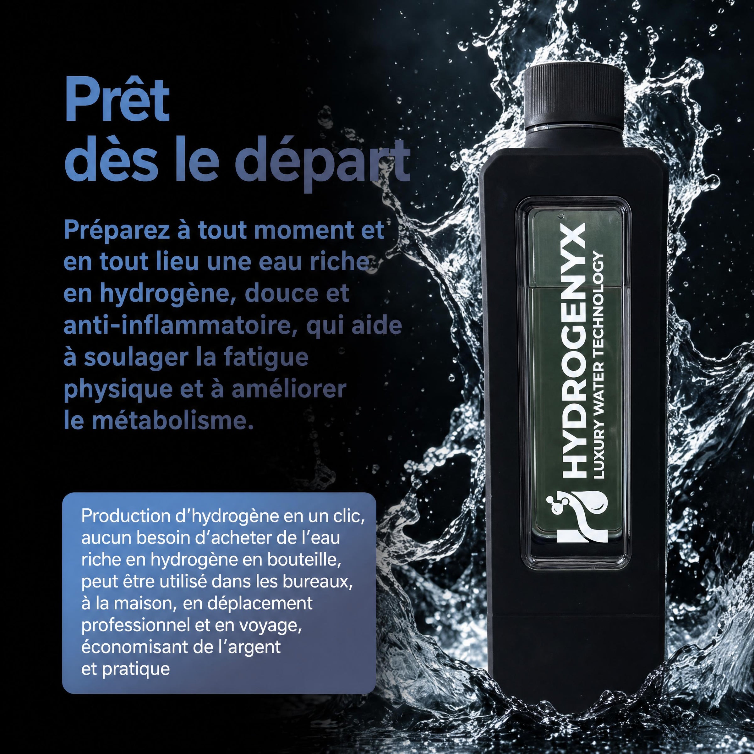 HYDROGENYX Flask