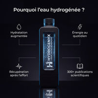 Bénéfices HYDROGENYX Flask : récupération, énergie, routine bien-être